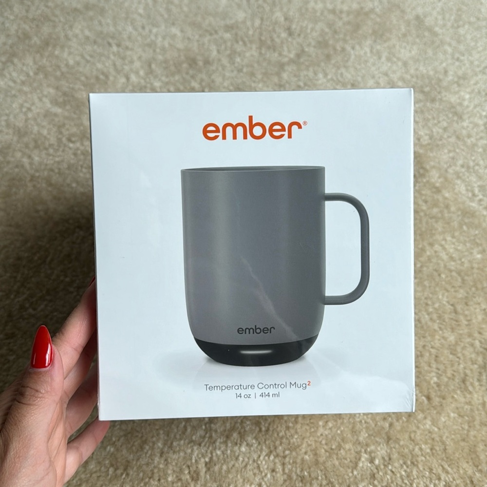 Ember Temperature Control 14oz Mug in Grey